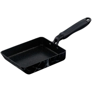 ＬＩＶ ＰＬＵＳ ベストコ 卵焼き器 13×18cm ガス火用 大理石柄 FCE246W-NX-115-イメージ1