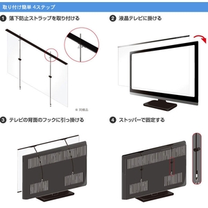 ニデック 反射防止膜付き液晶テレビ保護パネル 49/50VS型 レクアガード ND-TVGARS4950S-イメージ2