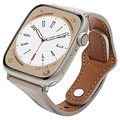 ラスタバナナ Apple Watch Ultra/Series 8/7/6/5/4/3/SE(第2世代)/SE [49/45/44/42mm]用ソフトレザーバンド グレー RBAWSL7456GRY