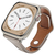 ラスタバナナ Apple Watch Ultra/Series 8/7/6/5/4/3/SE(第2世代)/SE [49/45/44/42mm]用ソフトレザーバンド グレー RBAWSL7456GRY-イメージ1