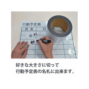 マグエックス マグネットロール(白ツヤあり) 幅100mm 10m巻 F806208-MSGR-08-100-10-W-イメージ5