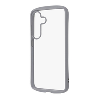 レイアウト Galaxy S25用Like standard Puffull 耐衝撃 バンパー ハイブリッドケース グレー RT-GS25CMD1/GR