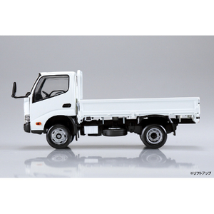 アオシマ 1/32 日野 デュトロ 平ボデー(ホワイト) Aﾗｸﾌﾟﾗ23WEﾋﾉﾃﾞﾕﾄﾛﾋﾗﾎﾜｲﾄ-イメージ5