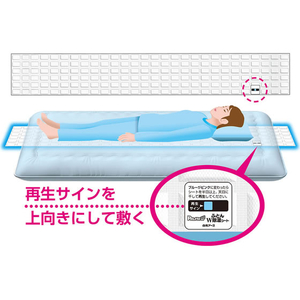 白元アース ドライ&ドライUP ふとんW除湿シート FC786PY-イメージ3