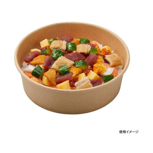 パックスタイル 未晒クラフトカップ 浅型 500mL 本体 25個 FC924SG-00264146-イメージ3