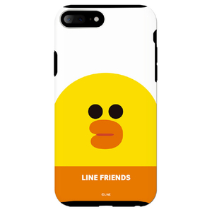 LINE FRIENDS iPhone 8 Plus/7 Plus用ケース フェイス サリー KCL-DSF003-イメージ1
