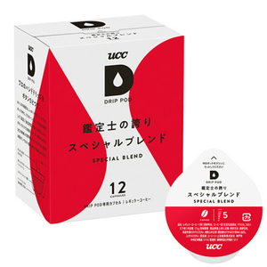 UCC DRIP POD専用カプセル 鑑定士の誇りスペシャルブレンド(12個入り) DPSB002 UCC DRIP POD専用カプセル 鑑定士の誇りスペシャルブレンド(12個入り) DPSB002