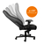 noblechairs ゲーミングチェア ICON - BLACK EDITION(アイコン ブラックエディション) マットブラック NBL-ICN-PU-BED-SGL-ED-イメージ9