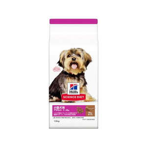 日本ヒルズ・コルゲート サイエンス・ダイエット アダルト ラム&ライス 小型犬用成犬用 1.5kg FC350PJ-605128-イメージ1