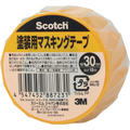 ３Ｍ スコッチ　塗装用マスキングテープ　３０ｍｍ×１８ｍ M40J-30