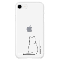 AKAN iPhone SE(第3世代)/SE(第2世代)/8/7用ソフトクリアケース SIRONEKO AK22723ISE3