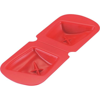 江部松商事 アサヒ ソフト食シリコン型 魚型 AS-Y(イエロー) FC174LE-1724320