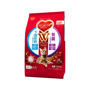 日本ペットフード ビューティープロ キャット Wケア 下部尿路・腎臓の健康 1.2kg FC496PX-イメージ1