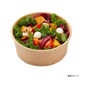 パックスタイル 未晒クラフトカップ 浅型 750mL 本体 25個 FC925SG-00264153-イメージ3
