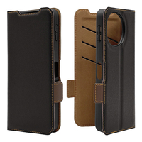 ラスタバナナ AQUOS SENSE10/9用 薄型手帳サイドマグネットケース ブラック＊ブラウン 9243AS10BSMBKB