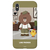 LINE FRIENDS iPhone XS/X用ケース テーマ ブラウン ピクチャー KCL-DBP001-イメージ1