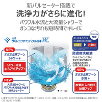 東芝 AW-10DPBE5(W) 10．0kgインバーター全自動洗濯機 e angle select 