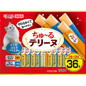 いなば ちゅーるテリーヌ ささみ帆立バラエティー 36本 FCJ197C-イメージ1