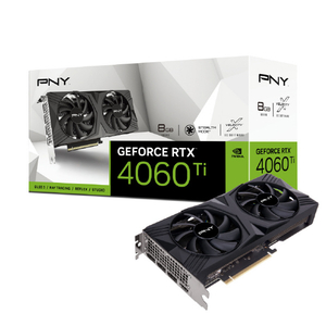 PNY グラフィックカード GeForce RTX 4060 Ti 8GB VERTO STANDARD DUAL FAN VCG4060T8DFXPB1 PNY グラフィックカード GeForce RTX 4060 Ti 8GB VERTO STANDARD DUAL FAN VCG4060T8DFXPB1