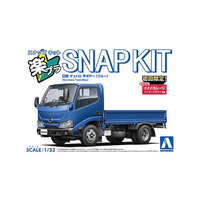 アオシマ 1/32 日野 デュトロ 平ボデー(ブルー) Aﾗｸﾌﾟﾗ23BEﾋﾉﾃﾞﾕﾄﾛﾋﾗﾌﾞﾙ-