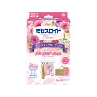 白元アース ミセスロイドフローラル ウォークインクローゼット用 1年 フローラルブーケ 3個 FCU1941