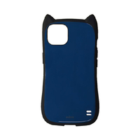 ラスタバナナ iPhone 13用猫耳ケース MIMI ネイビー 6428IP161HB