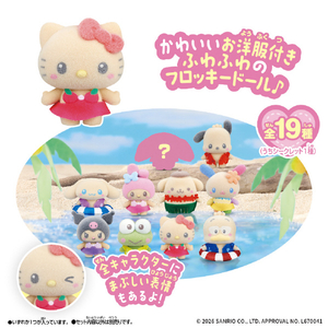 バンダイ ぷちとも Sanrio characters みんなでひやけ ｻﾝﾘｵﾌﾟﾁﾄﾓﾐﾝﾅﾃﾞﾋﾔｹ-イメージ1