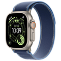 Apple Apple Watch Ultra 3(GPS + Cellularモデル)- 49mm Apple Watch Ultra 3 ナチュラルチタニウムケースとブルー/ブライトブルートレイルループ - M/L MEWU4J/A