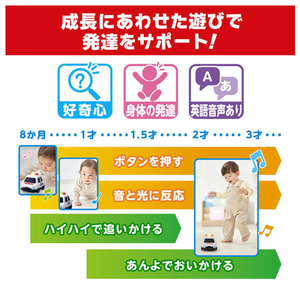 タカラトミー ライト&サウンド!トミカ おいかけっこ パトロールカー ﾗｲﾄｻｳﾝﾄﾞﾄﾐｶｵｲｶｹﾂｺﾊﾟﾄﾛ-ﾙｶ--イメージ5