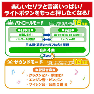 タカラトミー ライト&サウンド!トミカ おいかけっこ パトロールカー ﾗｲﾄｻｳﾝﾄﾞﾄﾐｶｵｲｶｹﾂｺﾊﾟﾄﾛ-ﾙｶ--イメージ7