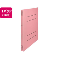 ビュートン フラットファイルPP 厚とじ A4タテ ピンク10冊 FC780YN-FF-A4SW-P