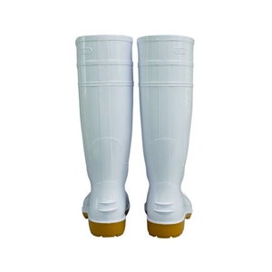 福山ゴム工業 耐油長靴先芯入り ガロア#1ホワイトL 25.5～26.0cm37.5cm FC038FS-4002423-イメージ3