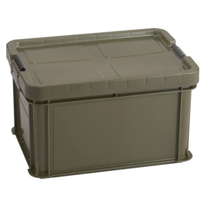 トラスコ中山 プロケース54L OD色 -間口567×奥行411×高さ330mm54フタ取外し FC541GZ-3897788-イメージ1
