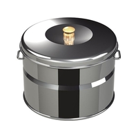 ホンマ製作所 スモークキュート IH240 グレー FCM7828-057284002