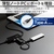 エレコム USB-A 1Gbps有線LANアダプター[USBハブ付き] ブラック EDC-GUA3H2-B-イメージ3
