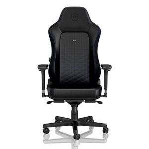 noblechairs ゲーミングチェア HERO(ヒーロー) ブラック/ブルー NBL-HRO-PU-BBL-SGL-ED-イメージ6