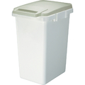 トラスコ 連結ワンハンドペール　４５Ｌ　ベージュ TRHP-45-BG