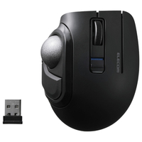 エレコム bitra USB無線/Bluetoothトラックボール [5ボタン/親指操作] ブラック M-MT1MRSBK