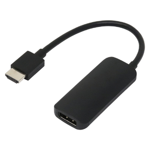 アイネックス HDMI-DisplayPort変換ケーブル ブラック AMC-HDDPA-イメージ1