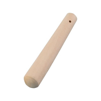 江部松商事 シナ材 当り棒 すりこぎ棒 12cm FC223LU-7067800