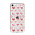 Dparks iPhone SE(第3世代)/SE(第2世代)/8/7用ソフトクリアケース HEART PATTERN-Watercolor DS22725ISE3-イメージ1