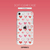 Dparks iPhone SE(第3世代)/SE(第2世代)/8/7用ソフトクリアケース HEART PATTERN-Watercolor DS22725ISE3-イメージ4