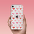 Dparks iPhone SE(第3世代)/SE(第2世代)/8/7用ソフトクリアケース HEART PATTERN-Watercolor DS22725ISE3-イメージ8
