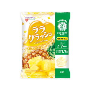 マンナンライフ 蒟蒻畑 ララクラッシュ パイナップル味 FCG211Y-イメージ1
