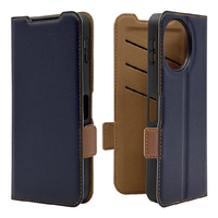 ラスタバナナ AQUOS SENSE10/9用 薄型手帳サイドマグネットケース ネイビー＊ブラウン 9245AS10BSMNVB