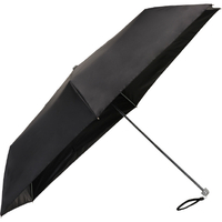 ウォーターフロント ポケフラットサンシェイドシルバー手元折50cm ブラック S350-0773BK1-B9
