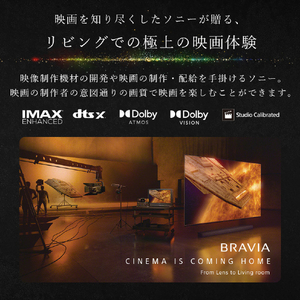 SONY 85型 RGB Mini LED搭載 4K液晶テレビ BRAVIA 9 II K-85XR90M2-イメージ10