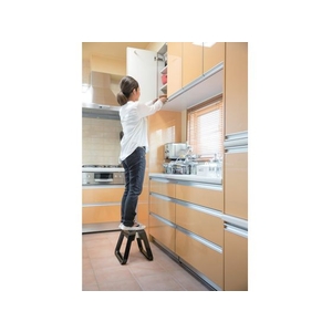 ピカコーポレイション 樹脂製踏台 GEM STEP ブラック FC596JD-8364273-イメージ3