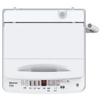 ハイセンス HW55E2W 5.5kg全自動洗濯機 e angle select 白|エディオン