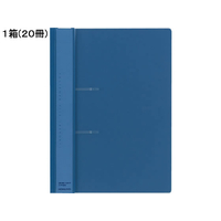 コクヨ ファスナーファイル〈レポート〉 A4タテ 2穴 100枚収容 青 20冊 1箱(20冊) F810208-ﾌ-P160B